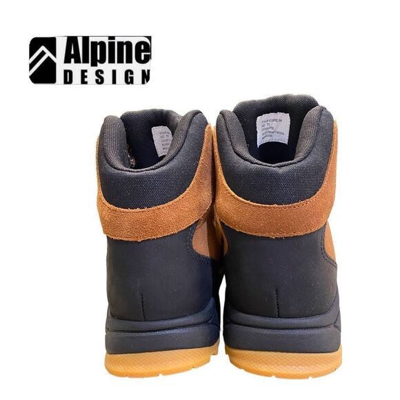 NEW Alpine Design Men\'s Trekker Suede lLeather Waterproof Hiker Boots 11.5 13 main image 4
